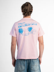 Pink Palms Tee
